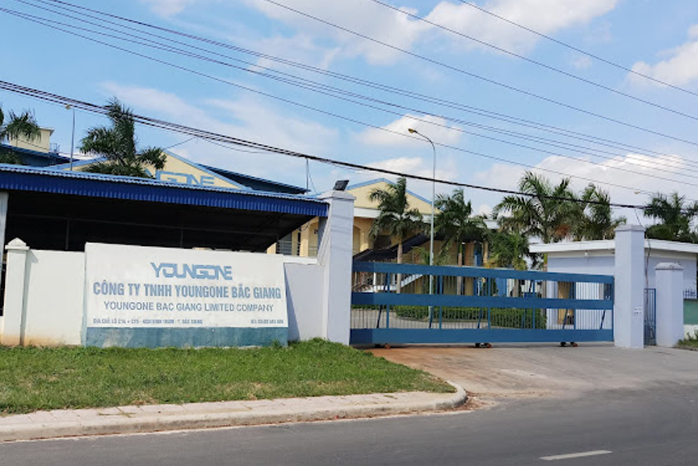 Nhà máy Youngone Bắc Giang